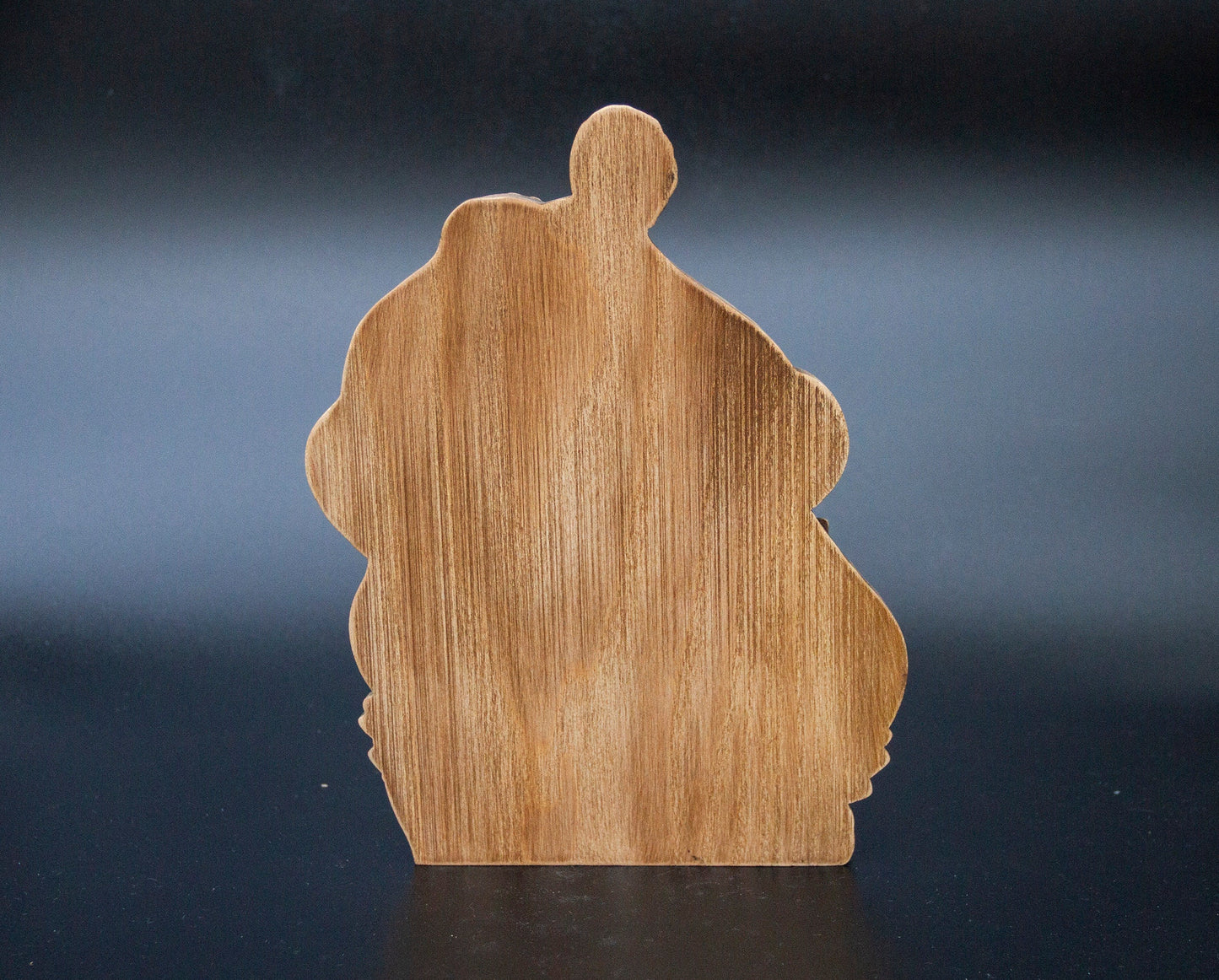 Statue de table Kraken en bois véritable non coloré, monstre marin, pieuvre, sculpture de 20 cm, figurine, vie marine