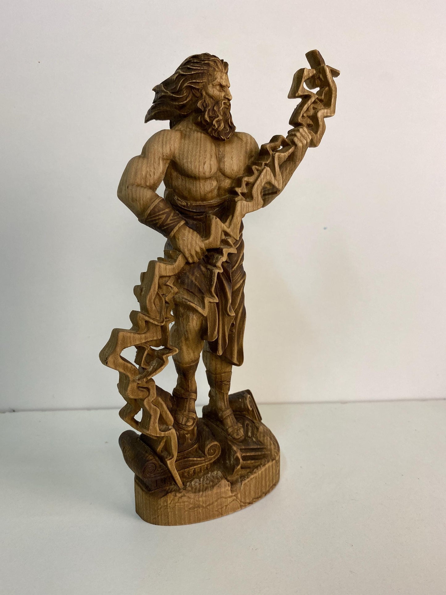 Statue de Zeus Statue grecque Grèce antique Sculpture grecque Déesse grecque Mythologie grecque Sculpture de Zeus Décor grec Art grec Statue romaine Zeus