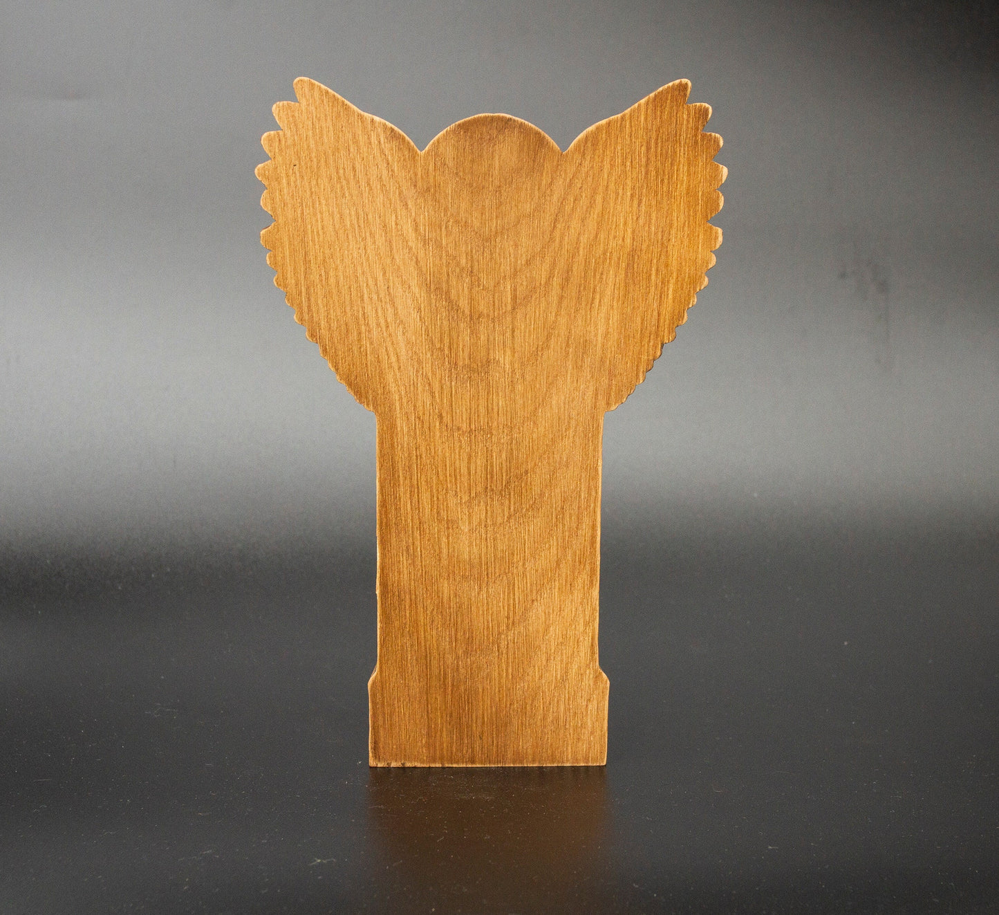 Hecate Owl Figurine – Wooden Hecate Owl Statue – Sacred Owl of Hecate Hand-Carved from Ecological Ash Wood