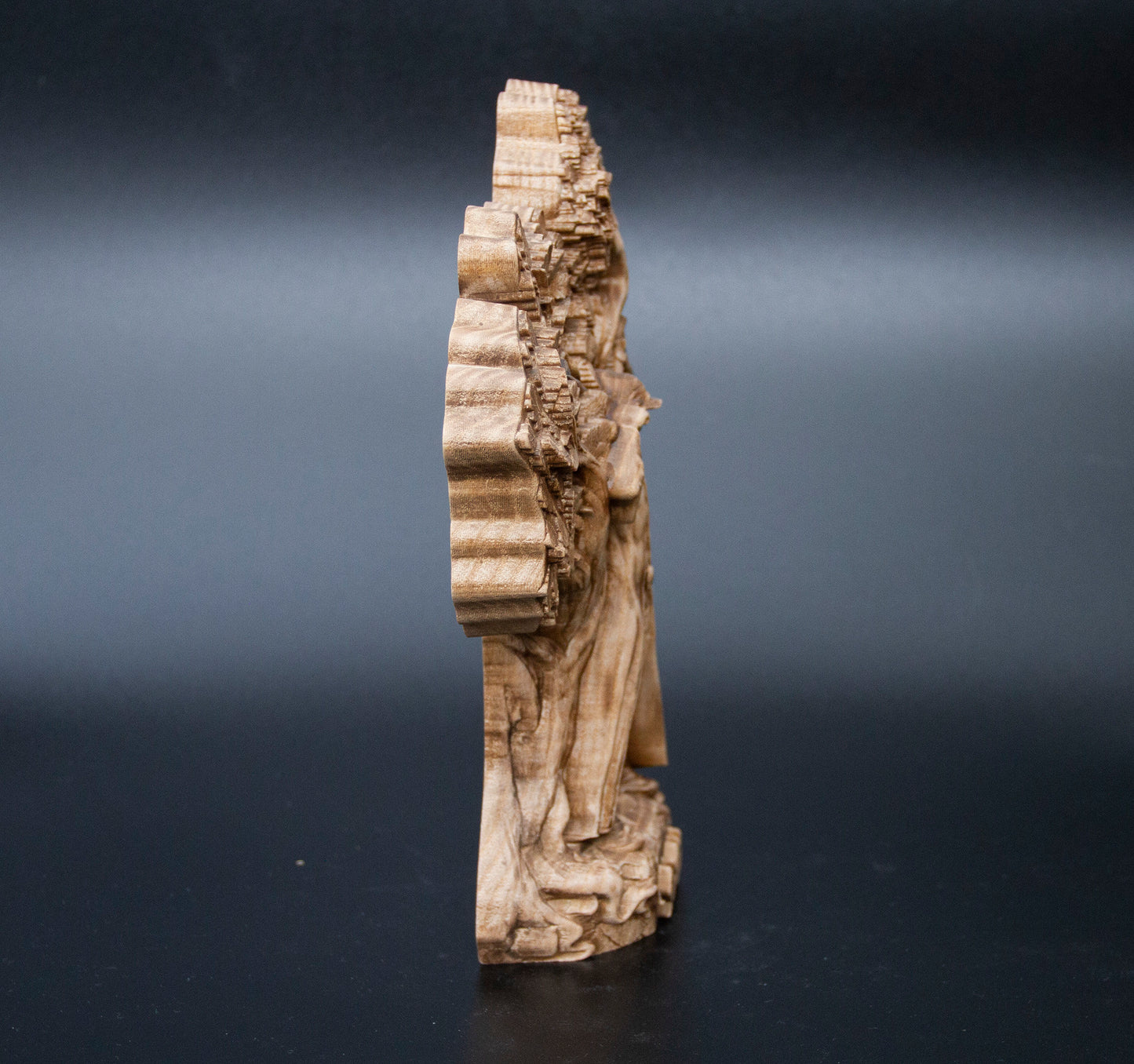 Figurine Odin scandinave de 20 cm de haut, statue de table en bois, sculpture d'autel, souvenir, personnages du Nord