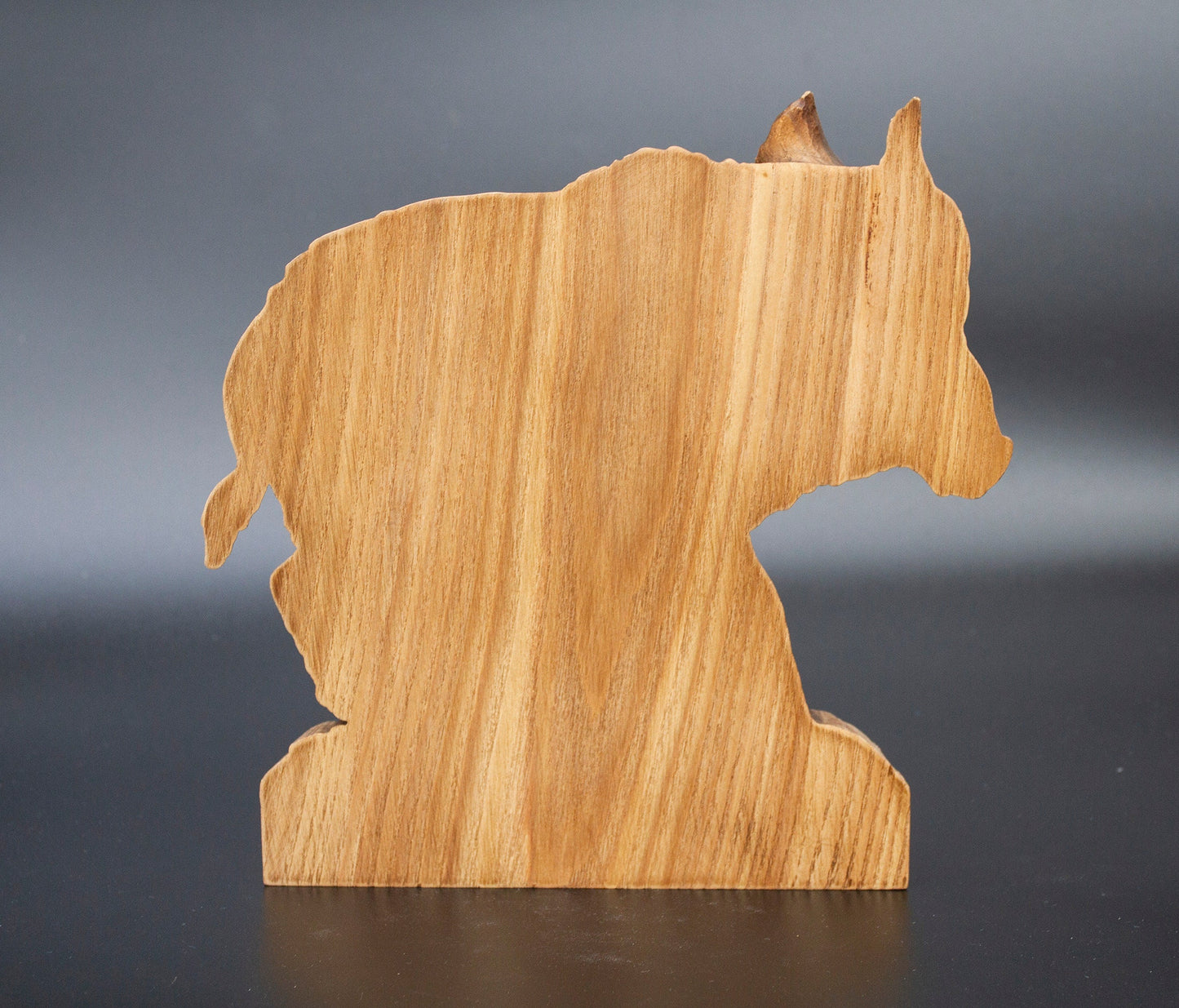 Freyr Statue โ Wooden Freyr Figurine โ Norse God of Fertility, Prosperity & Peace Made of Ecological Ash Wood