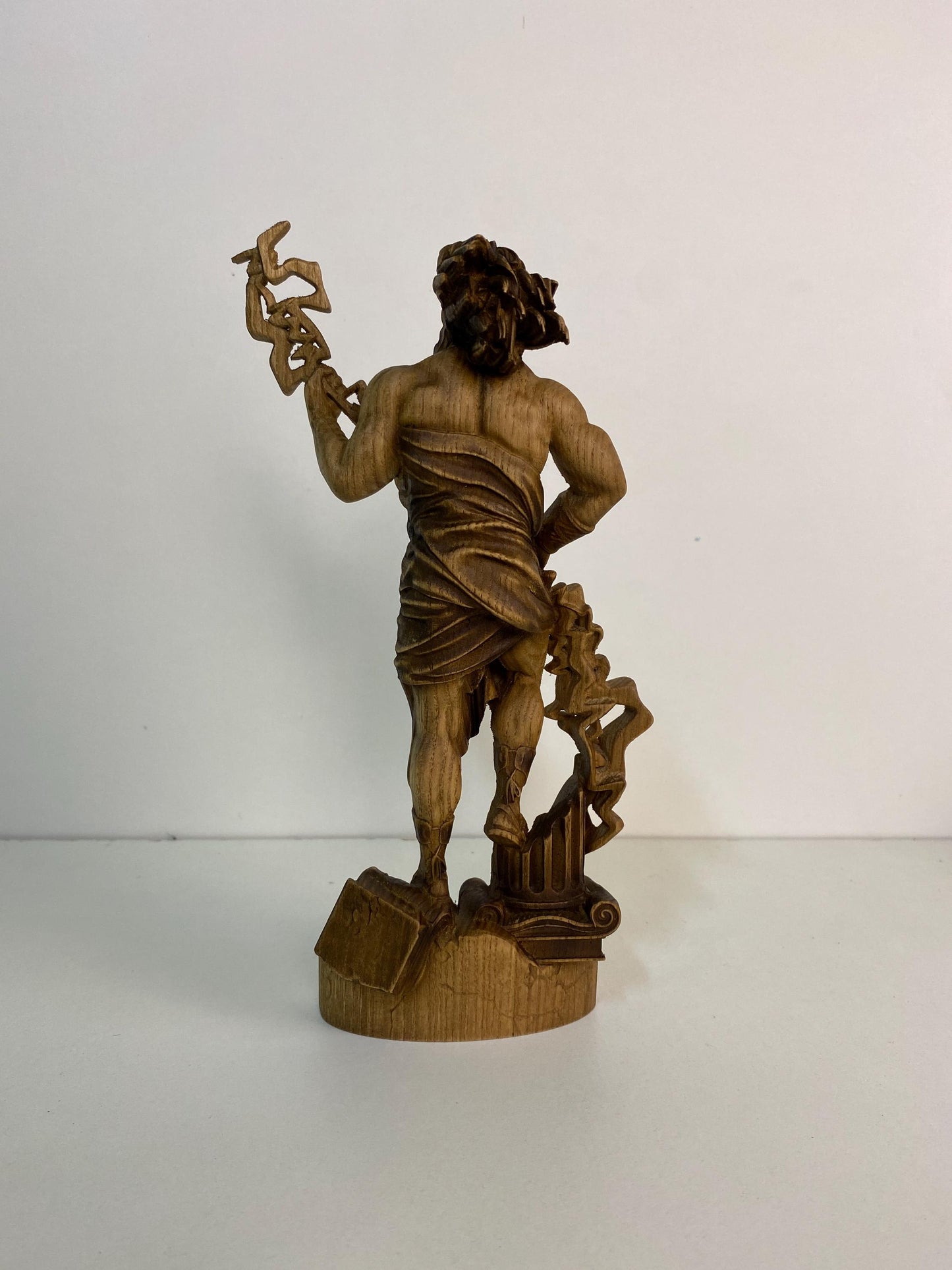 Statue de Zeus Statue grecque Grèce antique Sculpture grecque Déesse grecque Mythologie grecque Sculpture de Zeus Décor grec Art grec Statue romaine Zeus